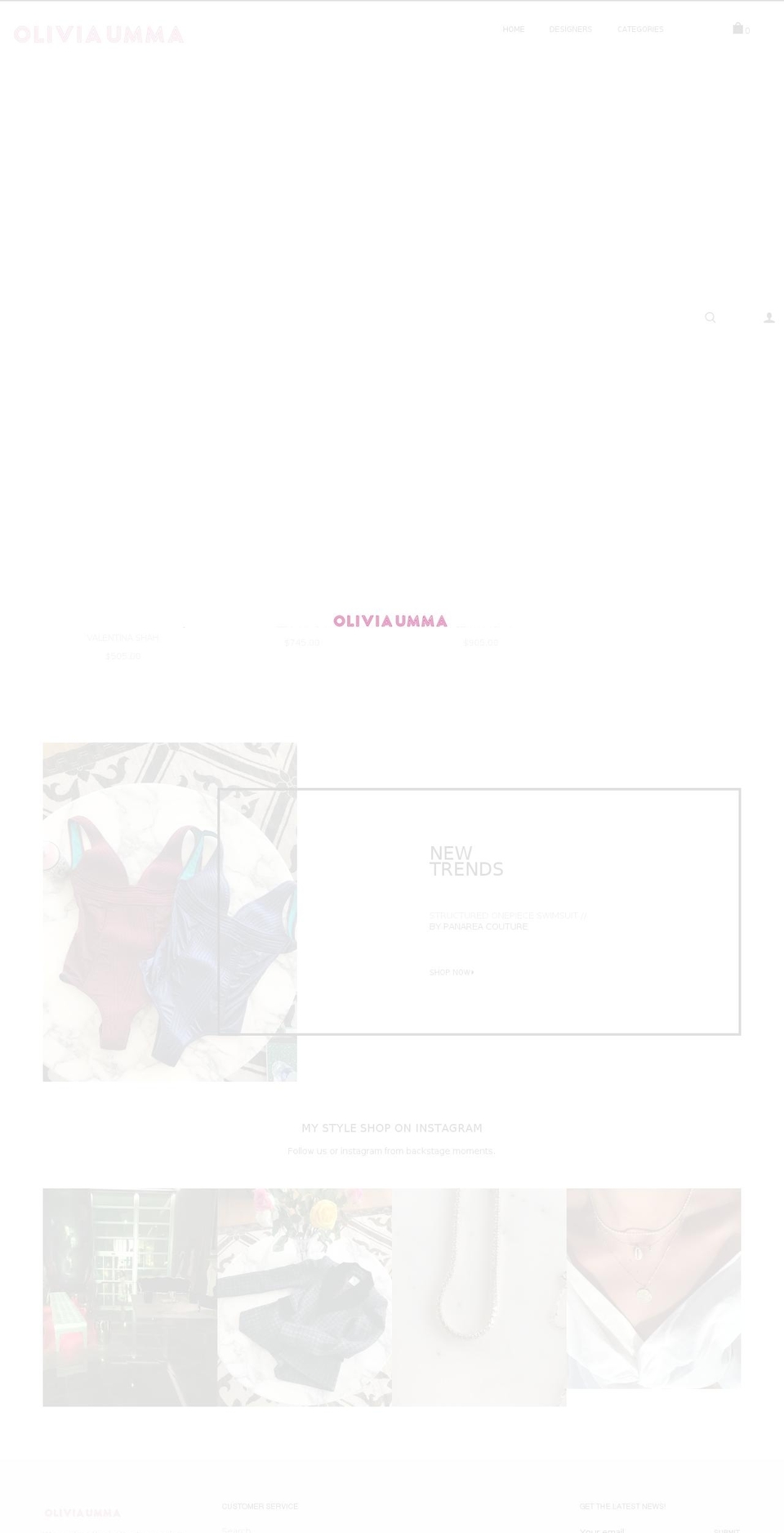 March 14th 1 Manika Boora Shopify theme site example oliviaumma.com