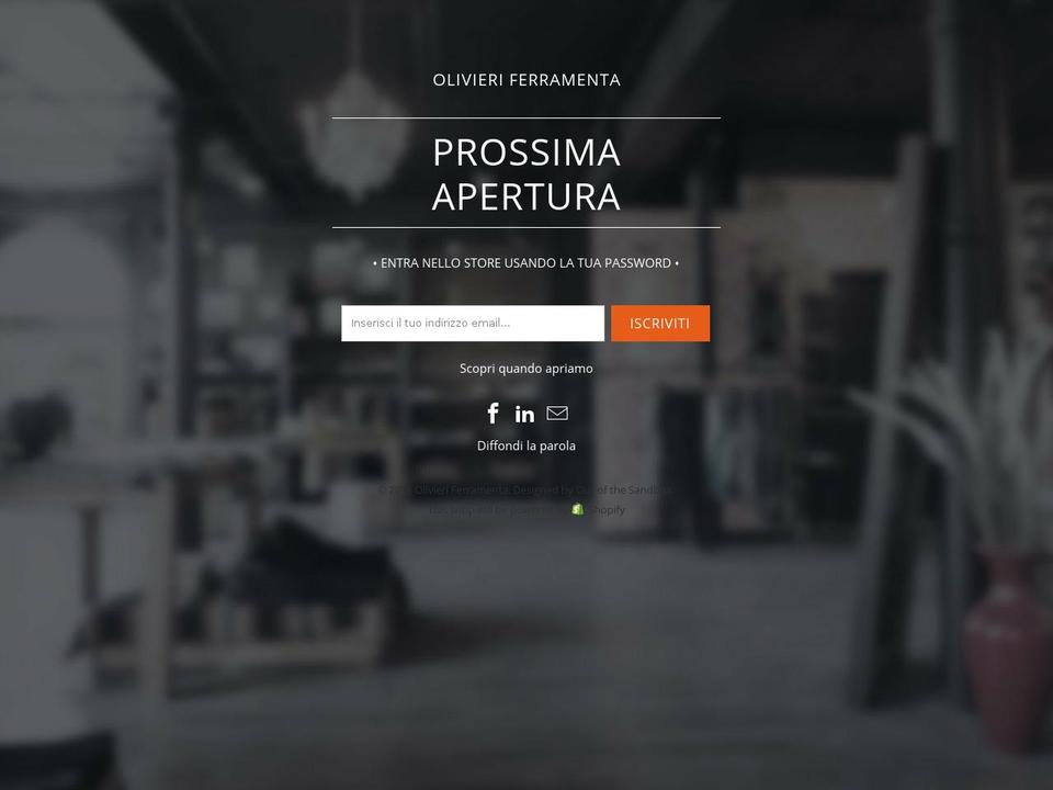 olivieri-ferramenta.myshopify.com shopify website screenshot