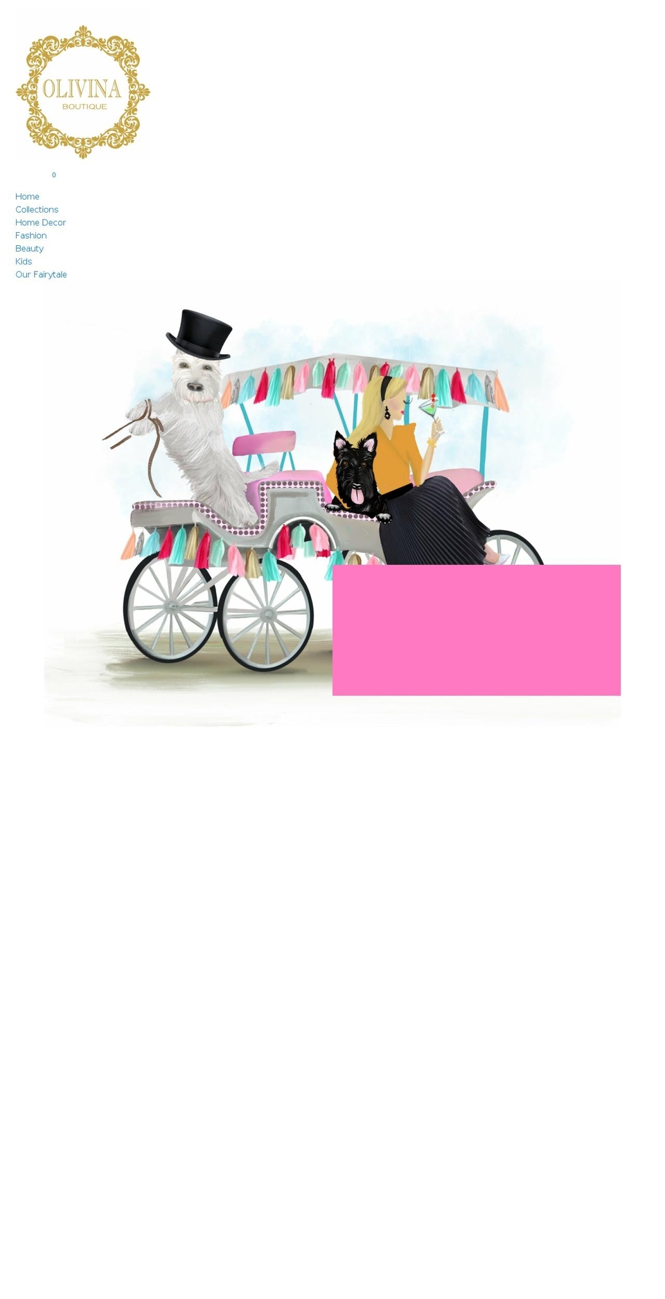 olivinanatchez.com shopify website screenshot