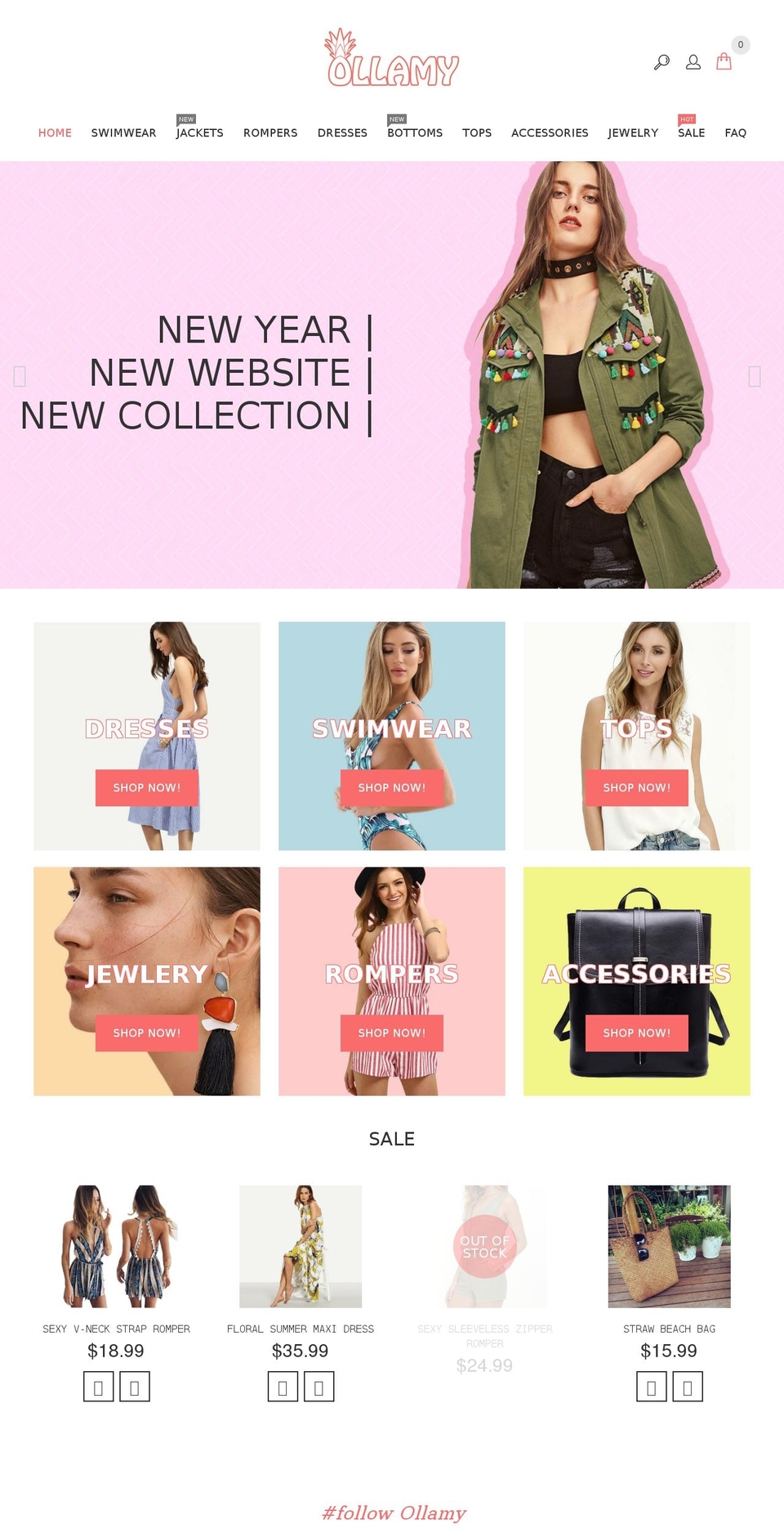 ollamy.com — Shopify storefront screenshot