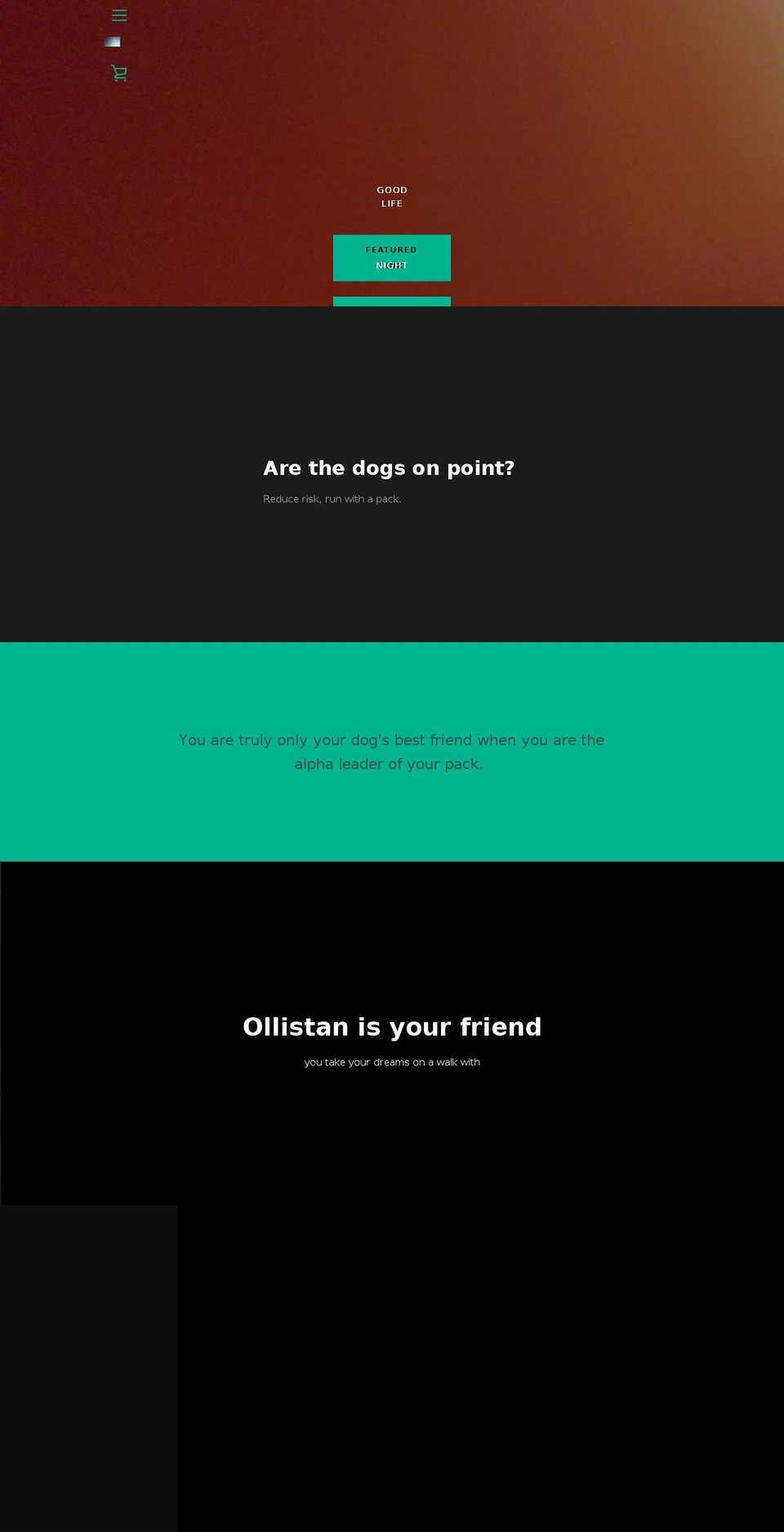 ollistan.com — Shopify storefront screenshot