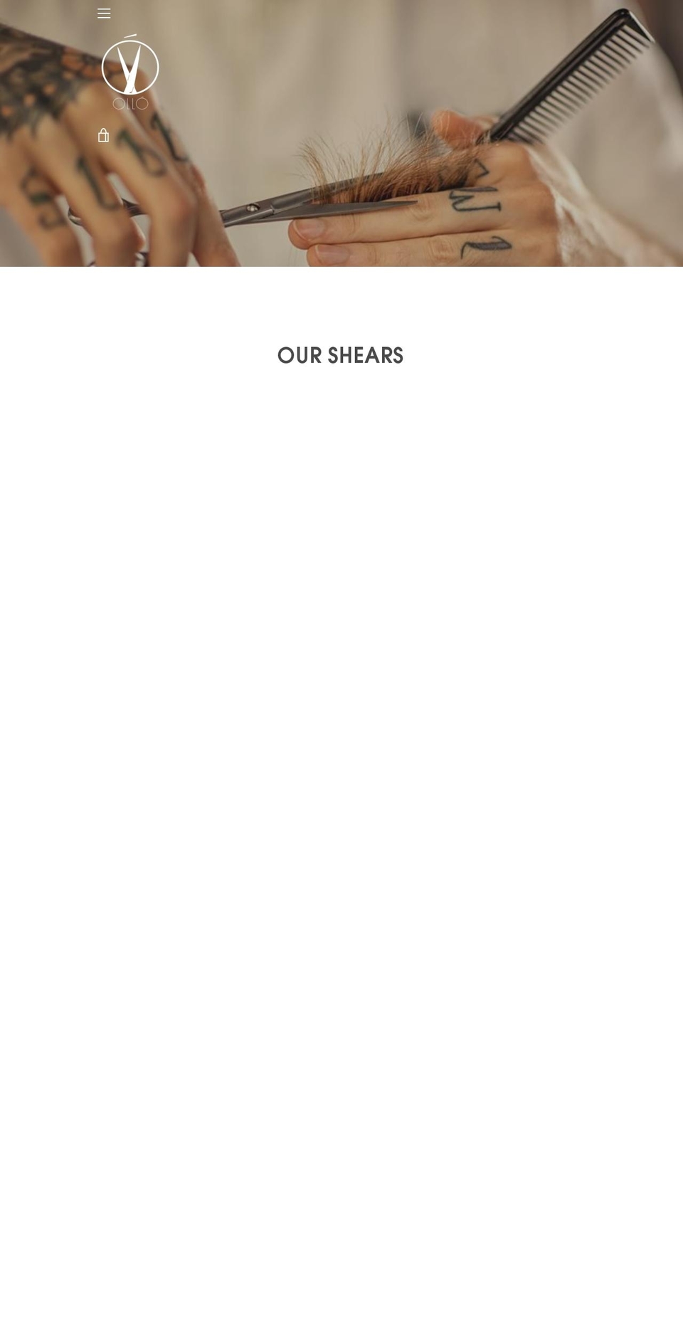 olloshears.com — Shopify storefront screenshot