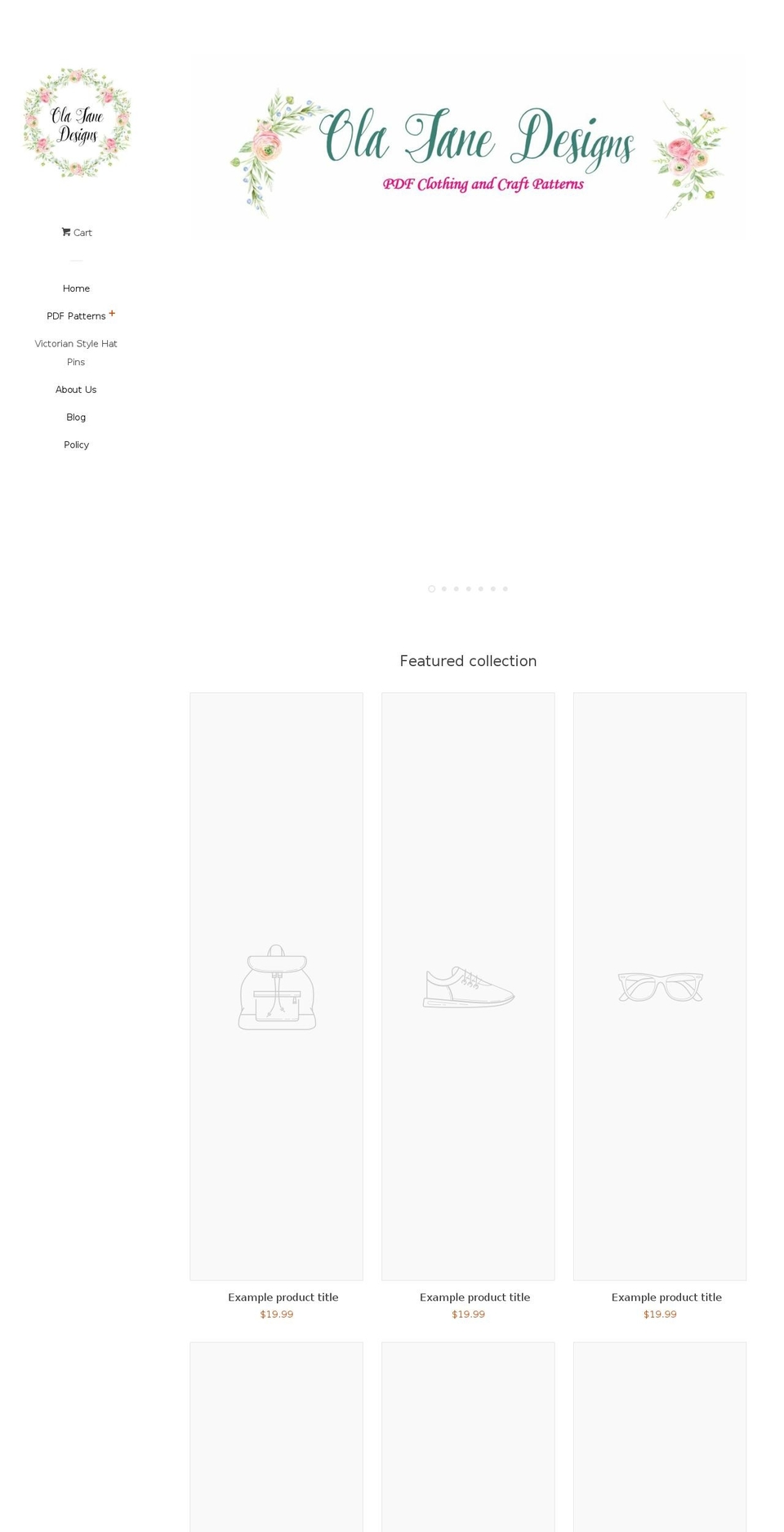 ollyjack.com — Shopify storefront screenshot