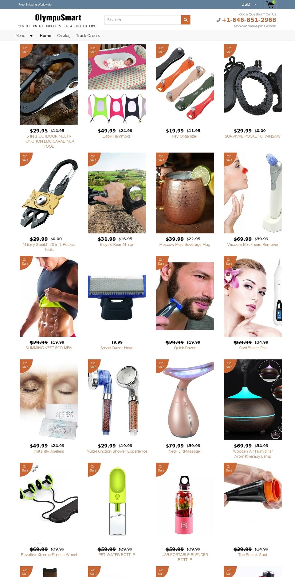 olympusmart.com — Shopify storefront screenshot