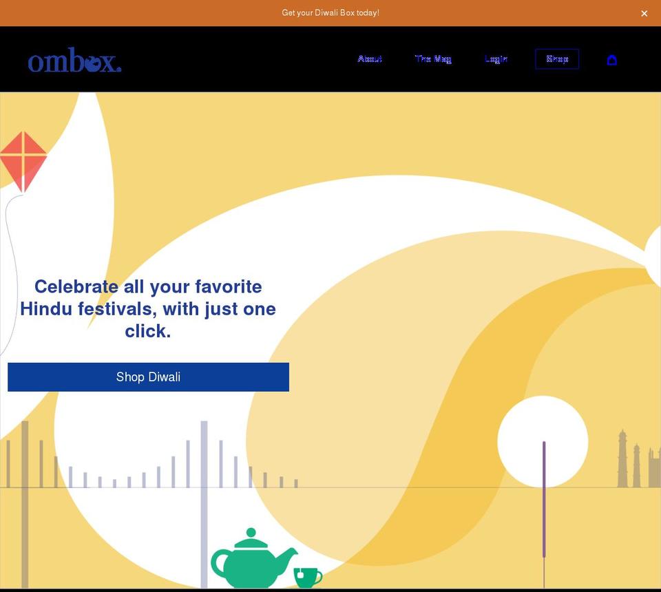 om-box.com shopify website screenshot