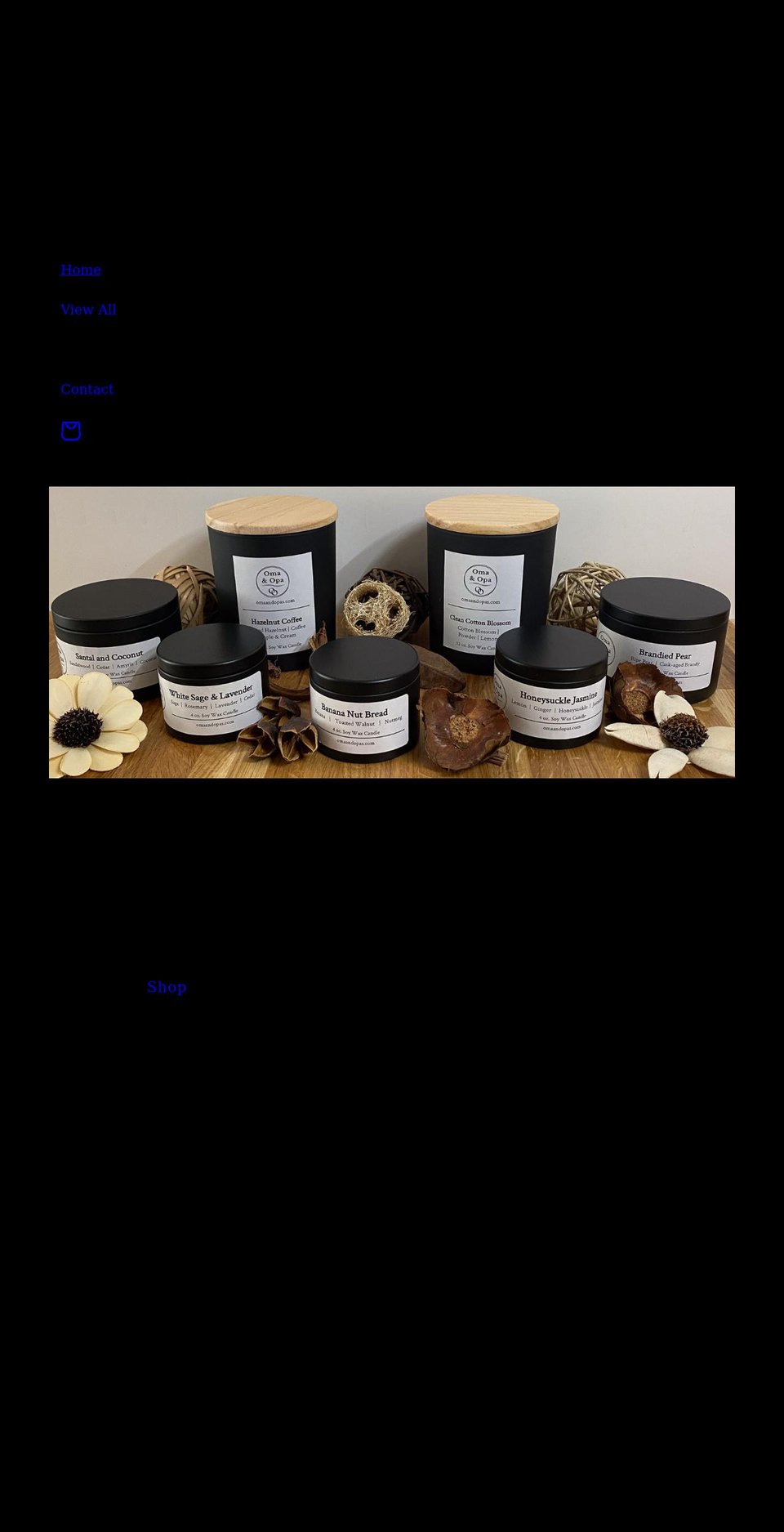 omaandopas.com shopify website screenshot