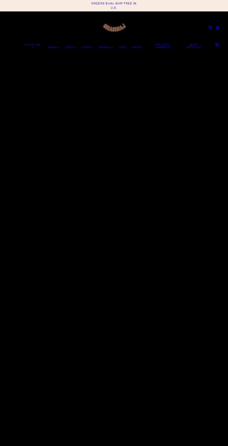 omammaj.com shopify website screenshot