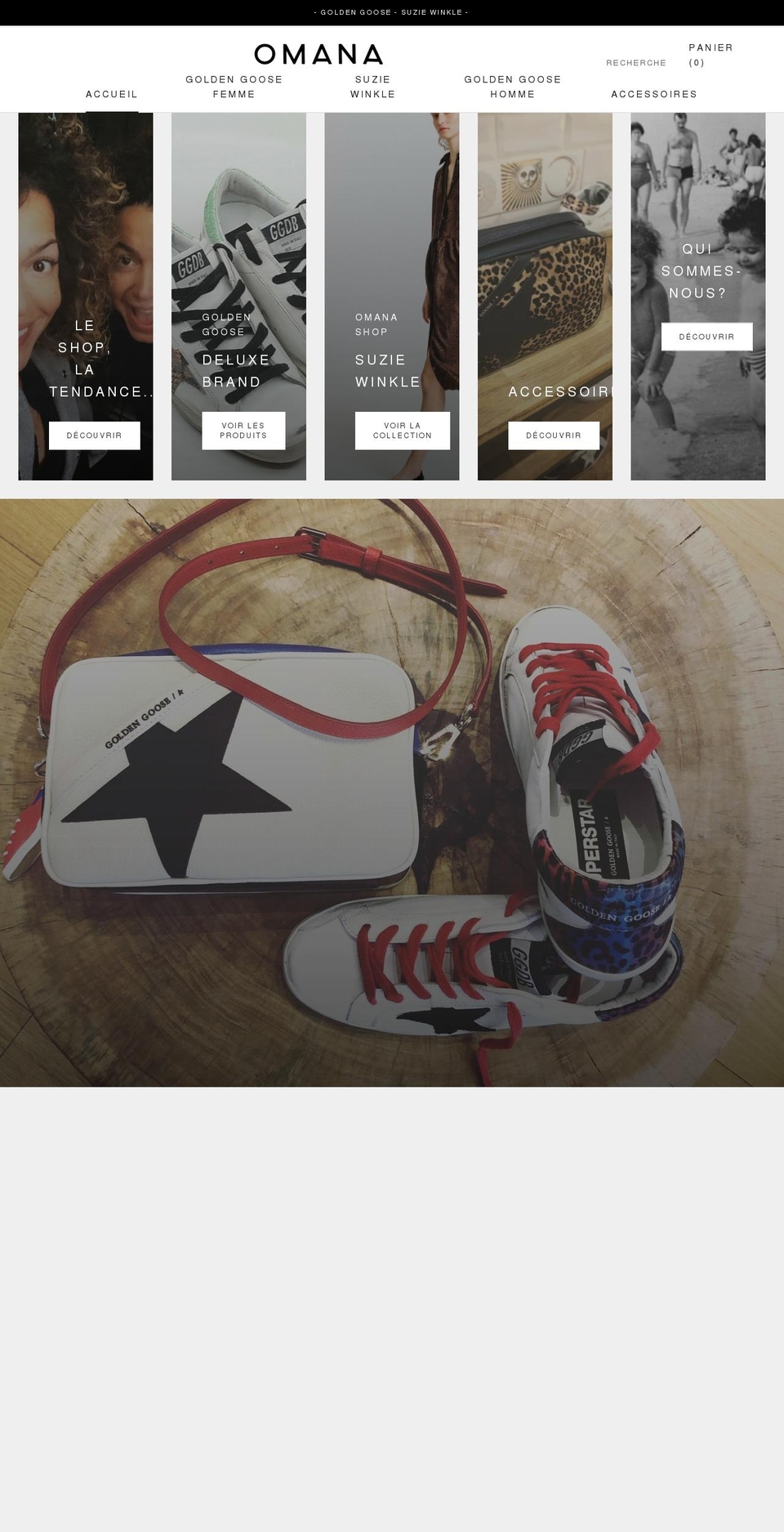 omana-shop.com shopify website screenshot