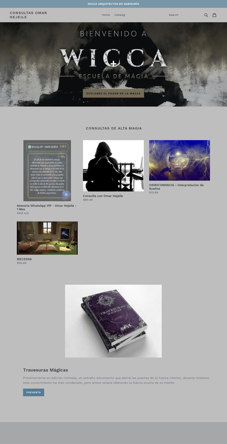 omarhejeile.com — Shopify storefront screenshot
