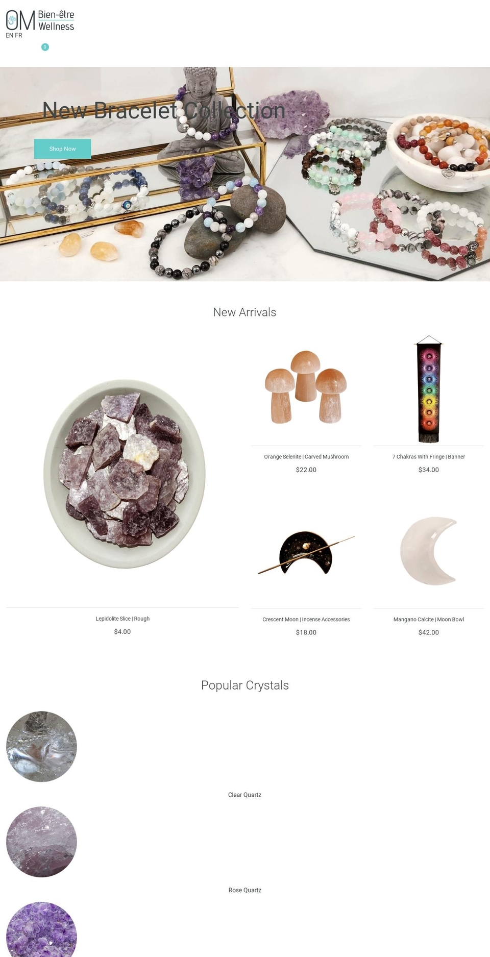 ombienetre.com shopify website screenshot