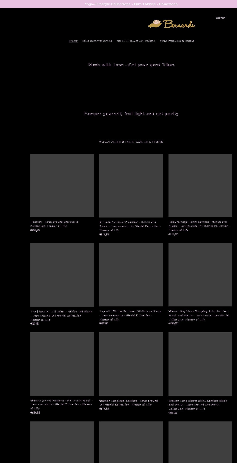 omcosmo.com shopify website screenshot