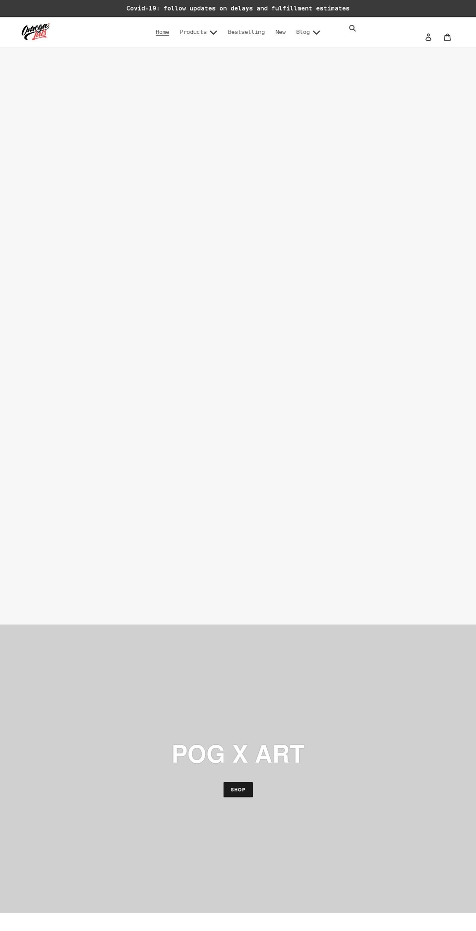 omegaluls.com shopify website screenshot