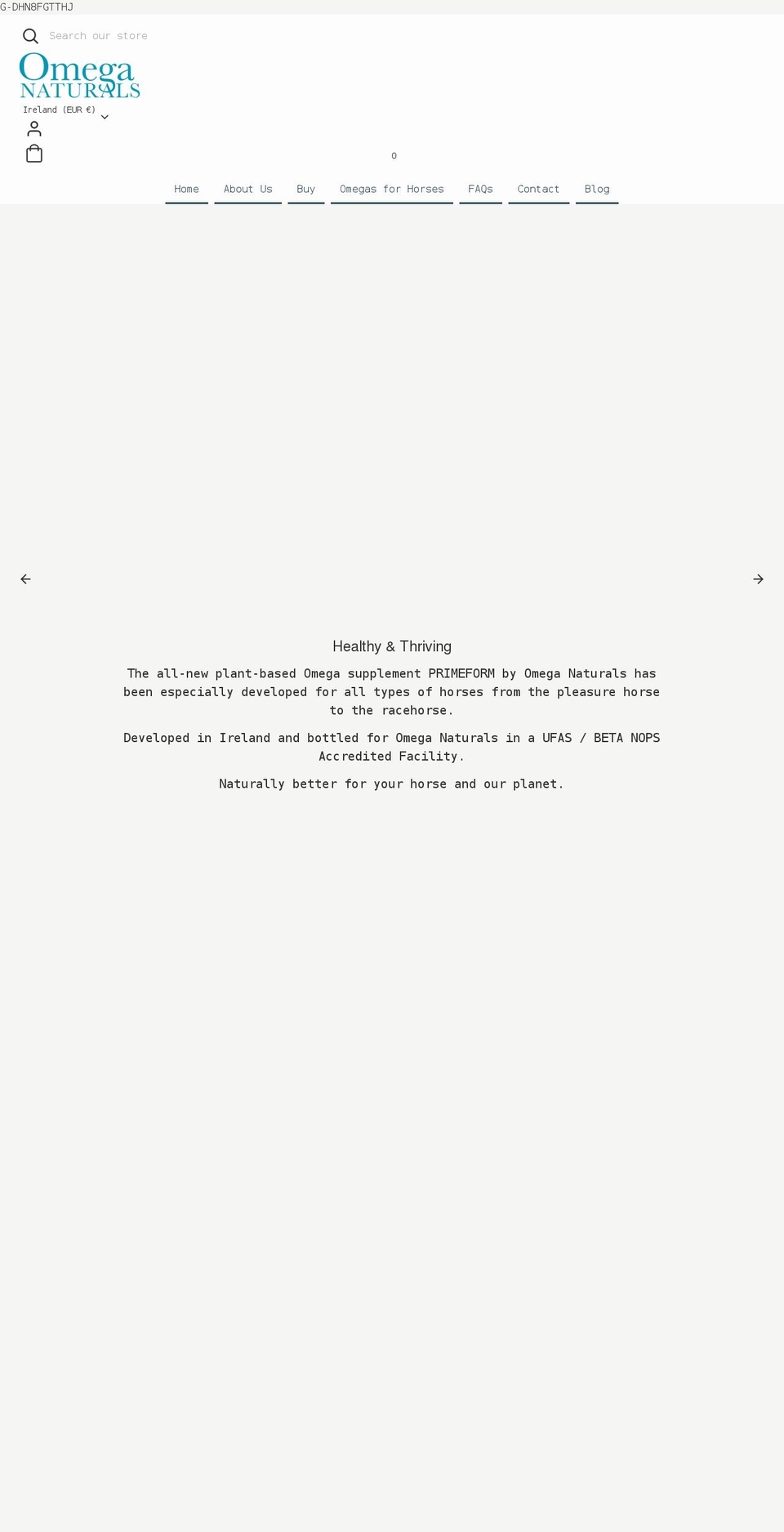 omeganaturals.net shopify website screenshot