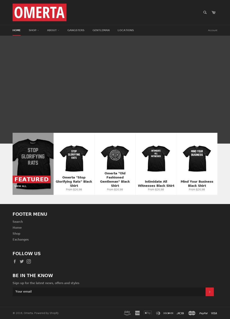 omertamia.com shopify website screenshot