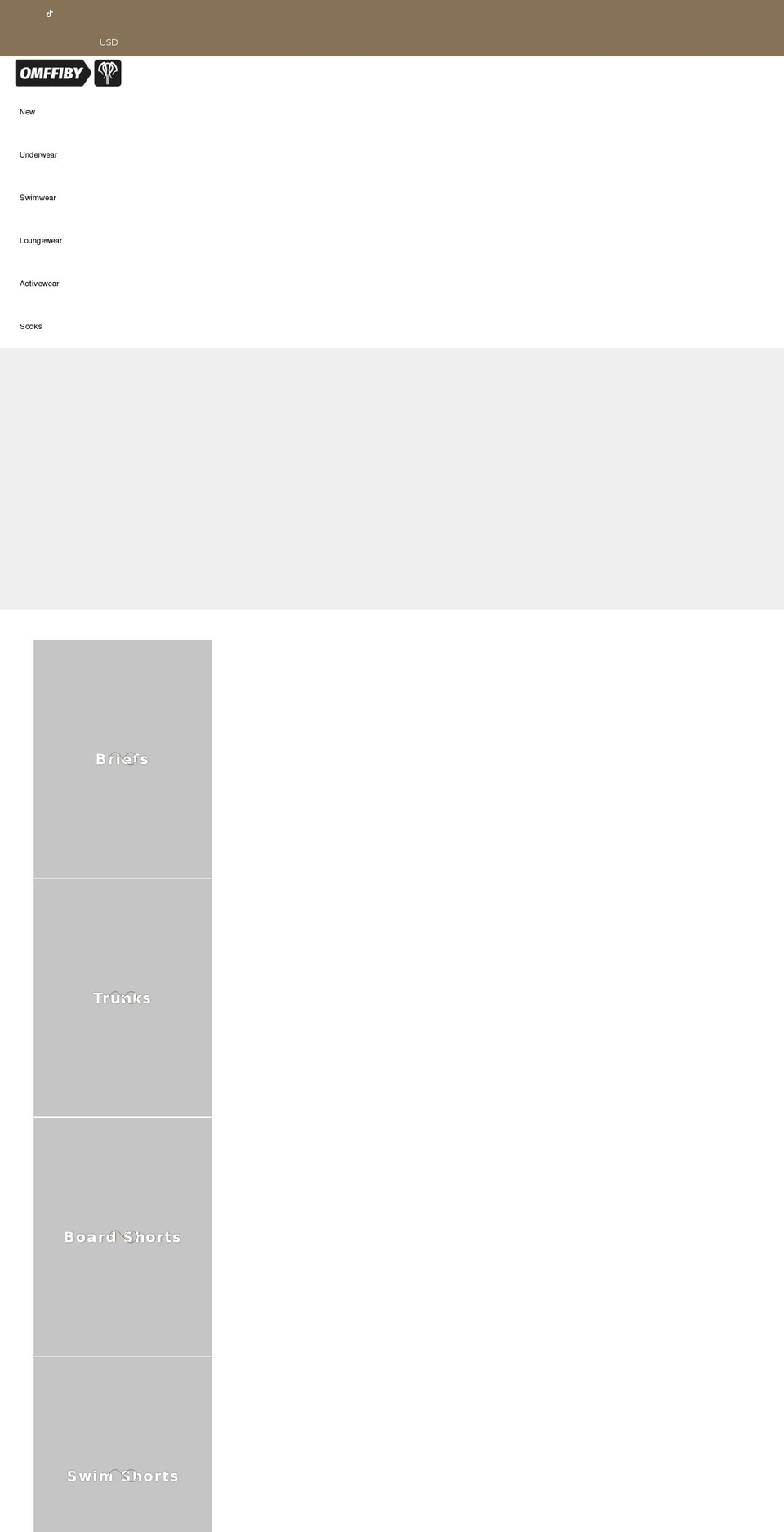 omffiby.com shopify website screenshot