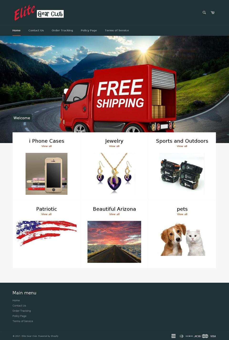 omggear.com shopify website screenshot
