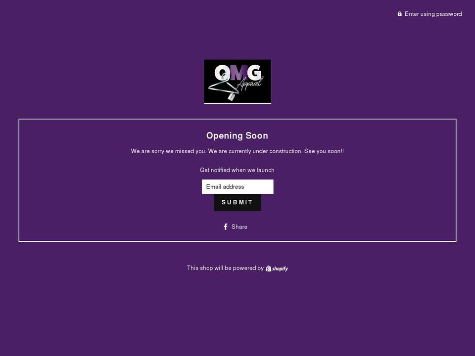 omgilovethat.com shopify website screenshot