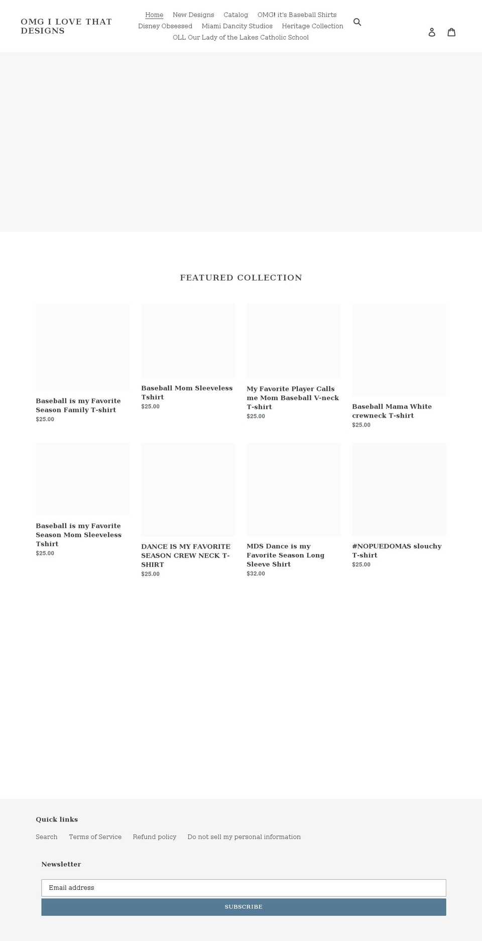 omgilovethatdesigns.com shopify website screenshot