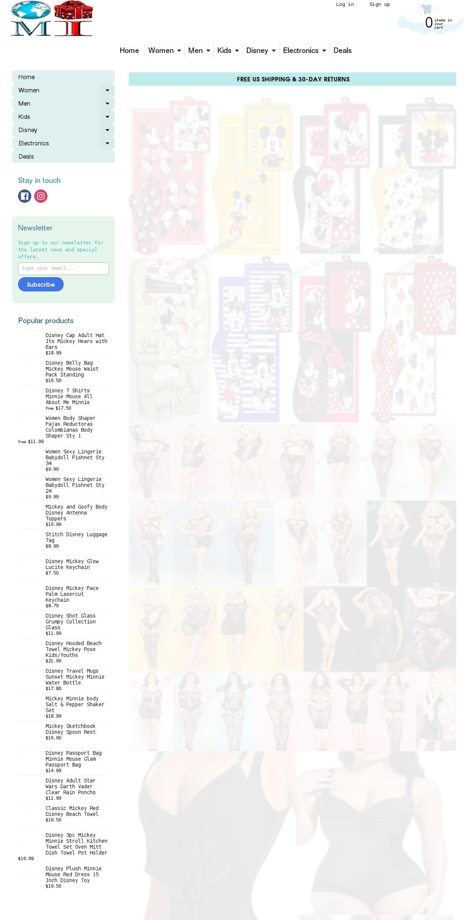 omigift.com shopify website screenshot