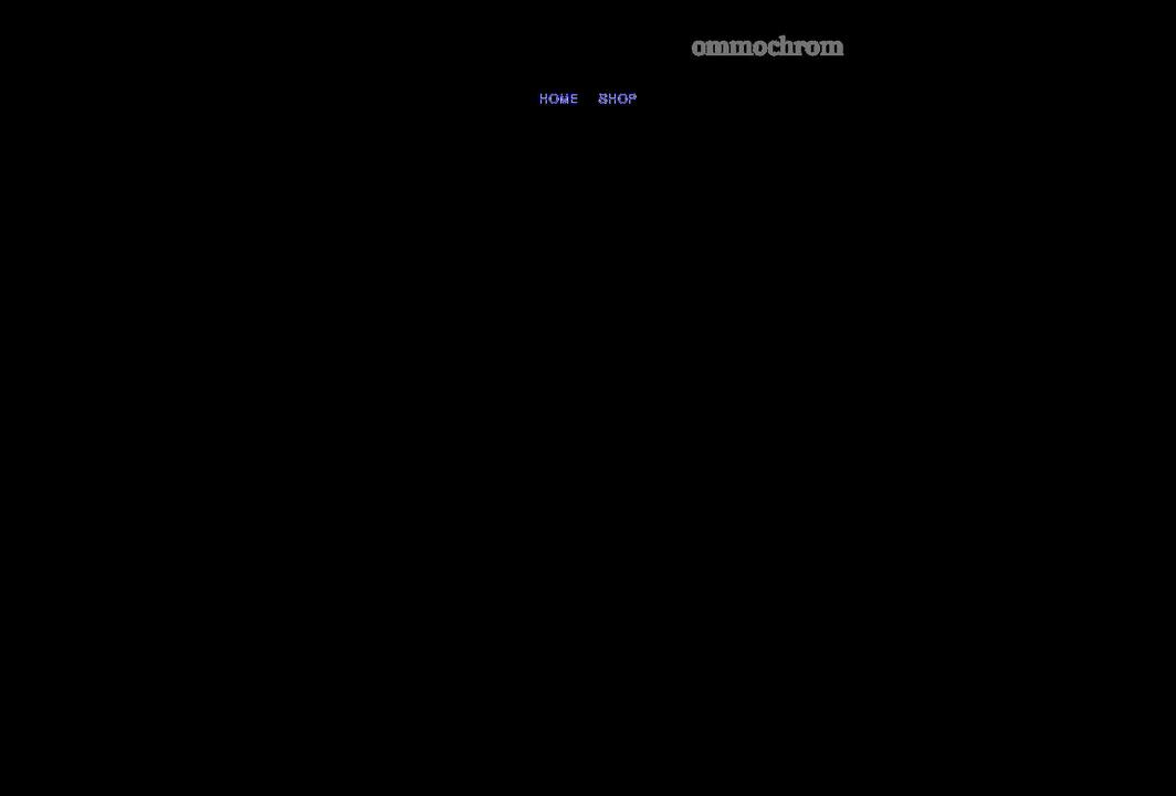 ommochrom.com shopify website screenshot