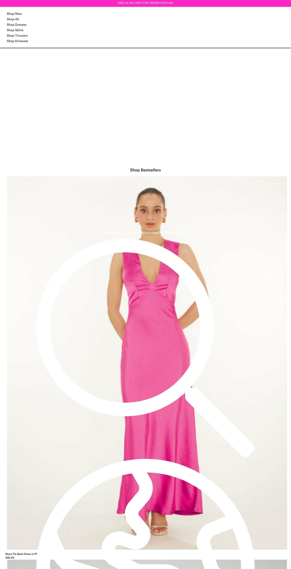 omnes.com shopify website screenshot