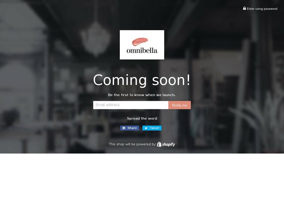 omnibella.com — Shopify storefront screenshot