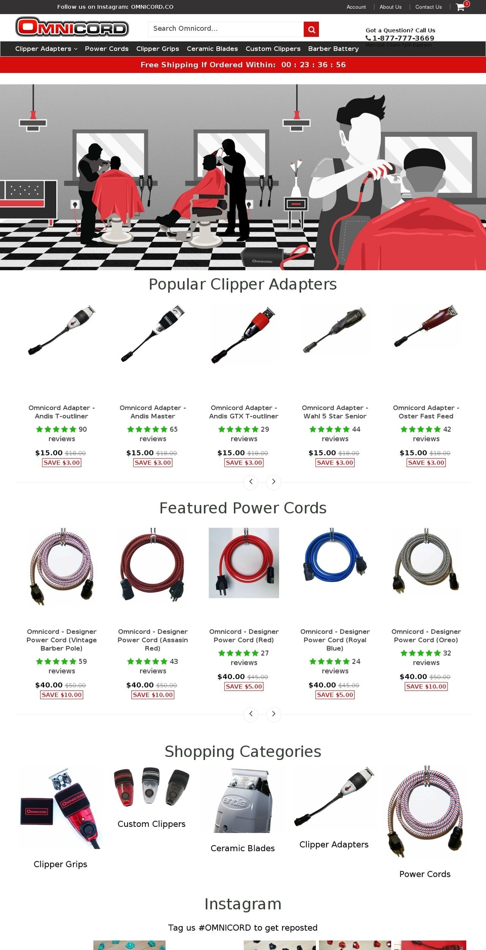 omnicord.com — Shopify storefront screenshot