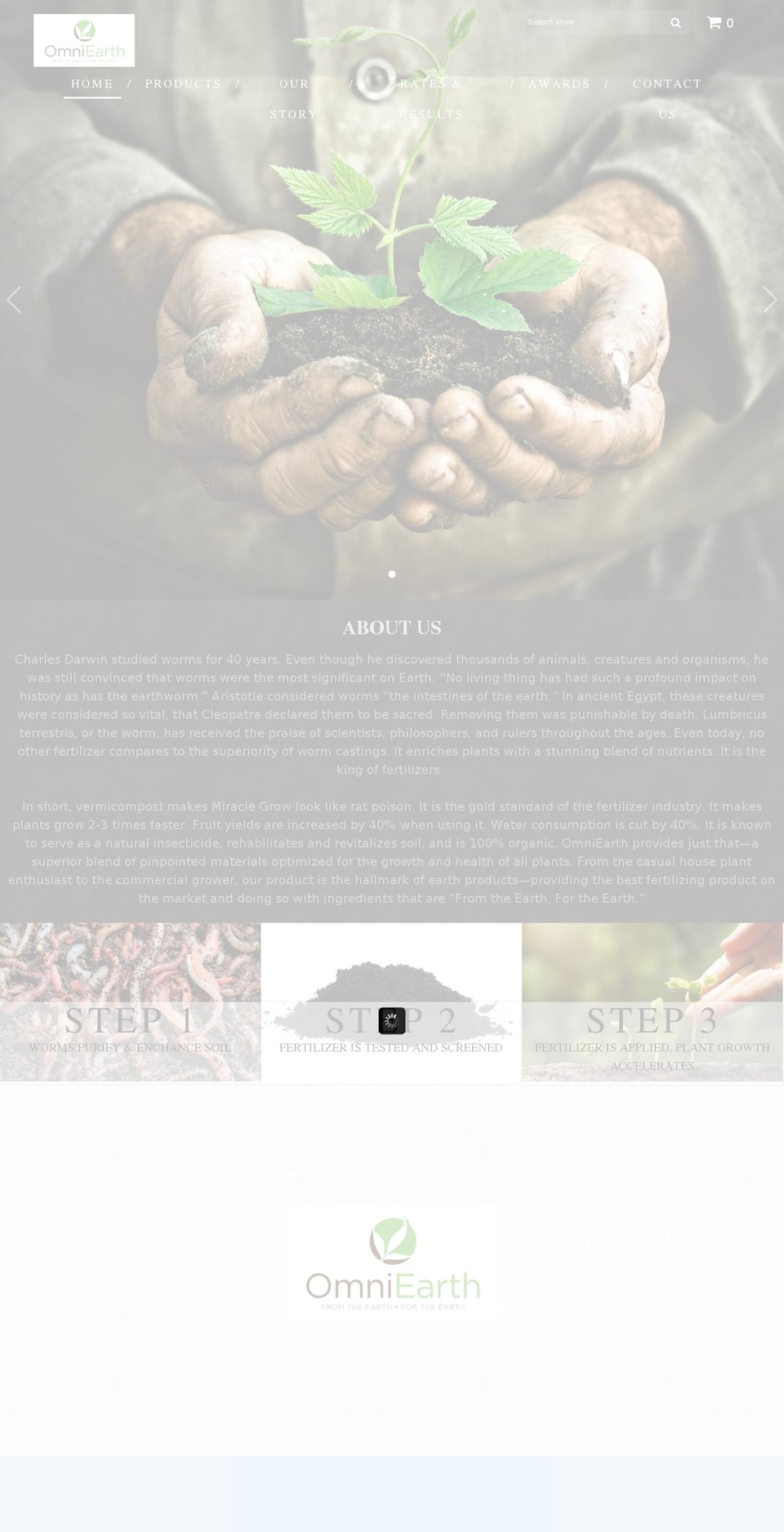 theme290 Shopify theme site example omniearth.biz