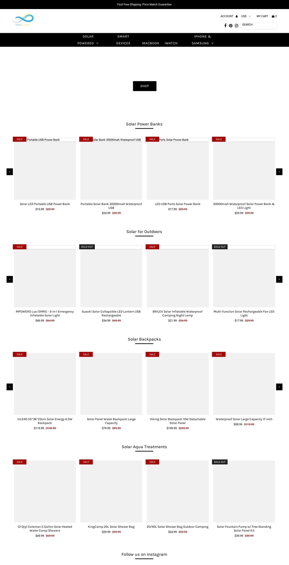 omnijunction.com — Shopify storefront screenshot