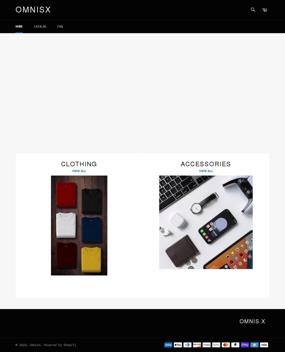 omnisx.net shopify website screenshot