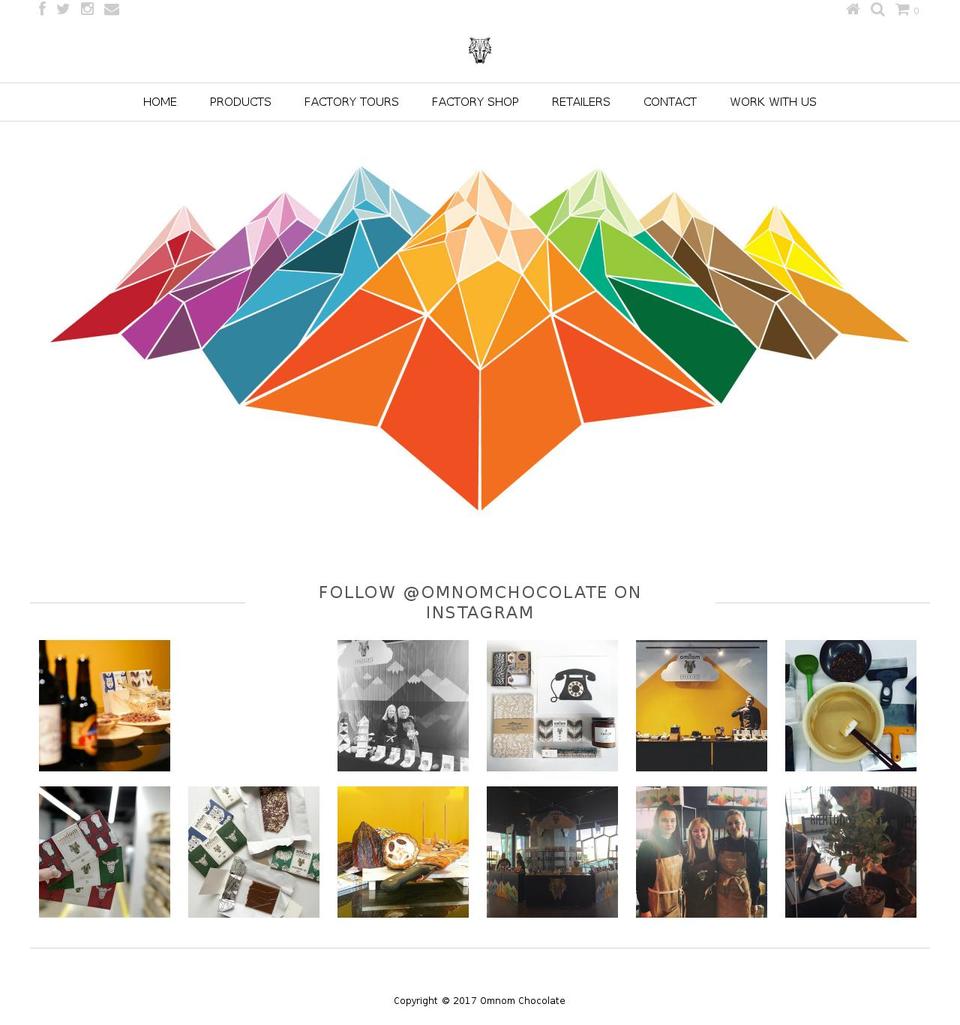 omnomchocolate.com shopify website screenshot