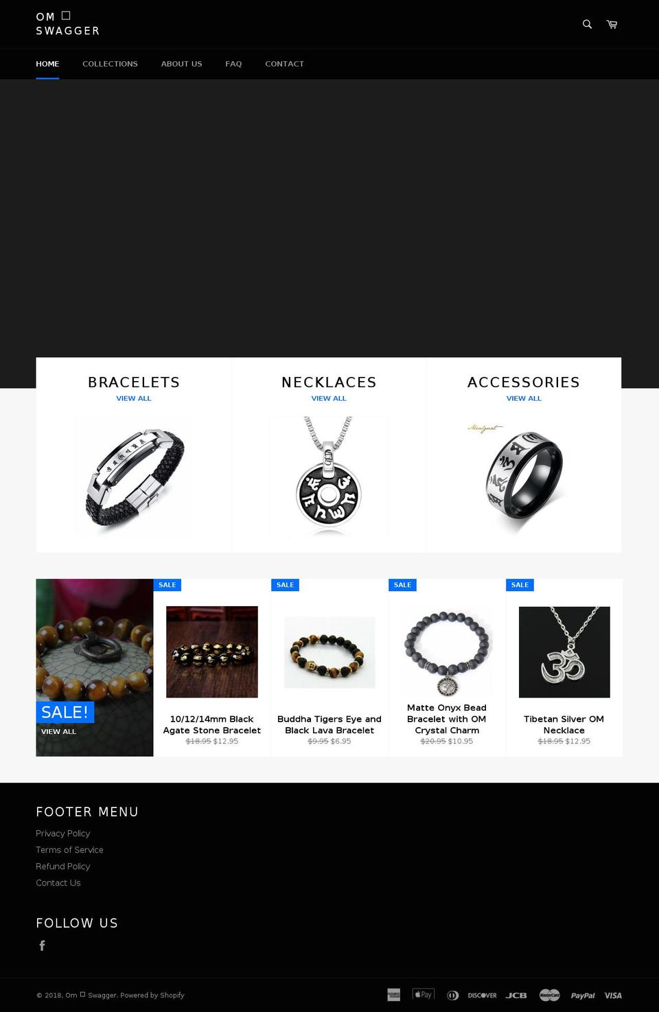 omswagger.com — Shopify storefront screenshot