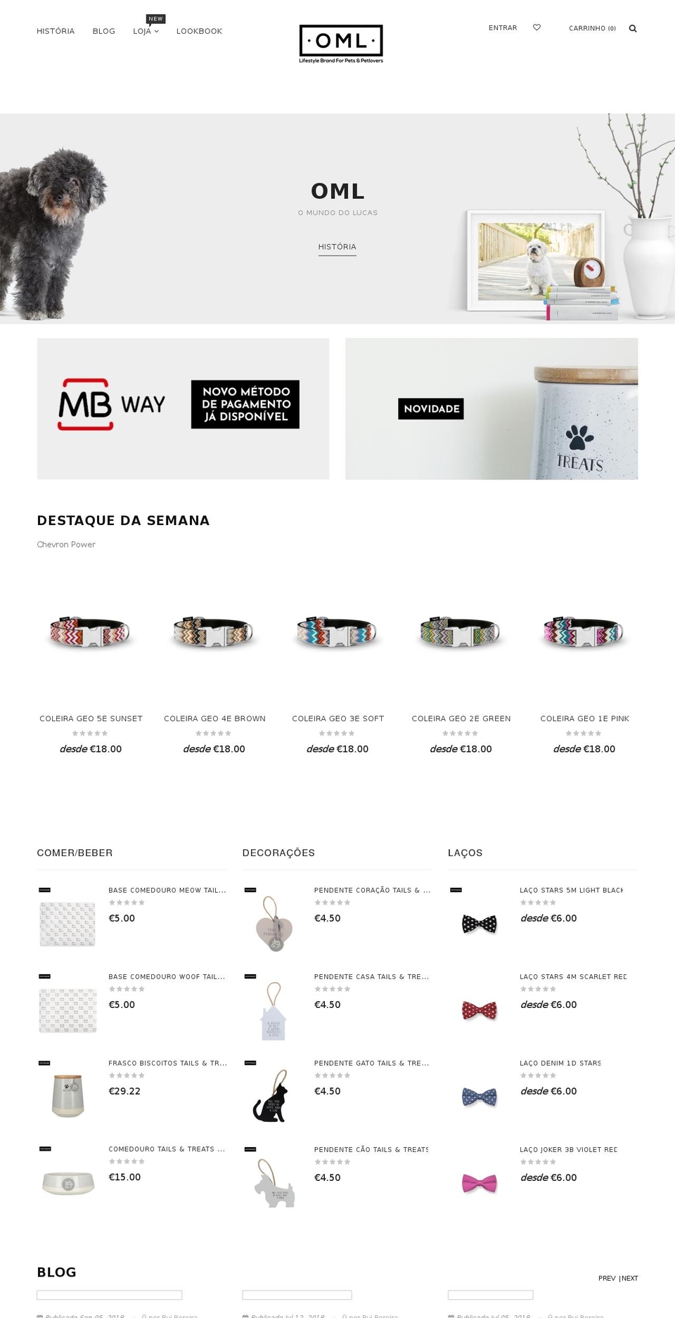 omundodolucas.com shopify website screenshot