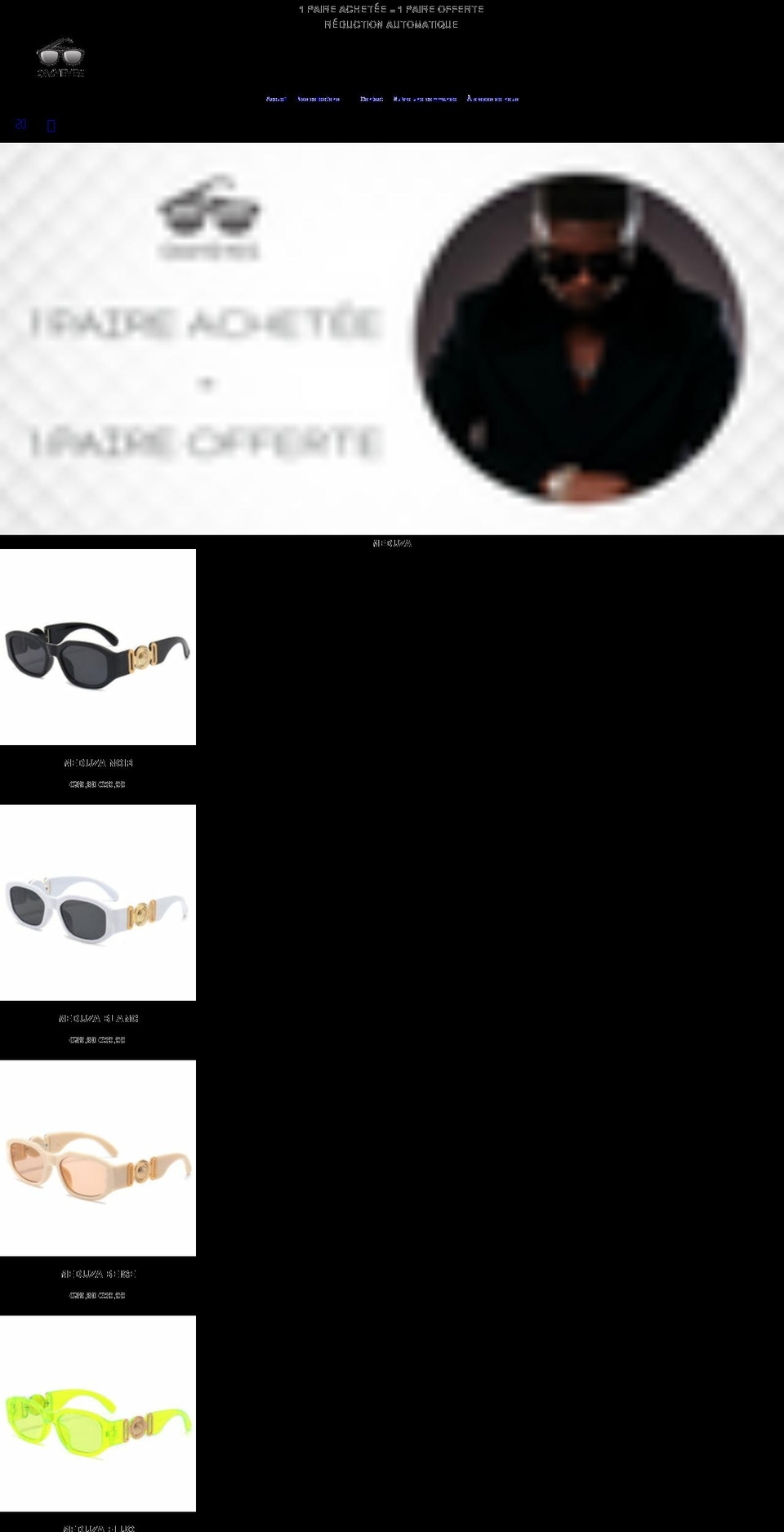 omyeyes.com shopify website screenshot