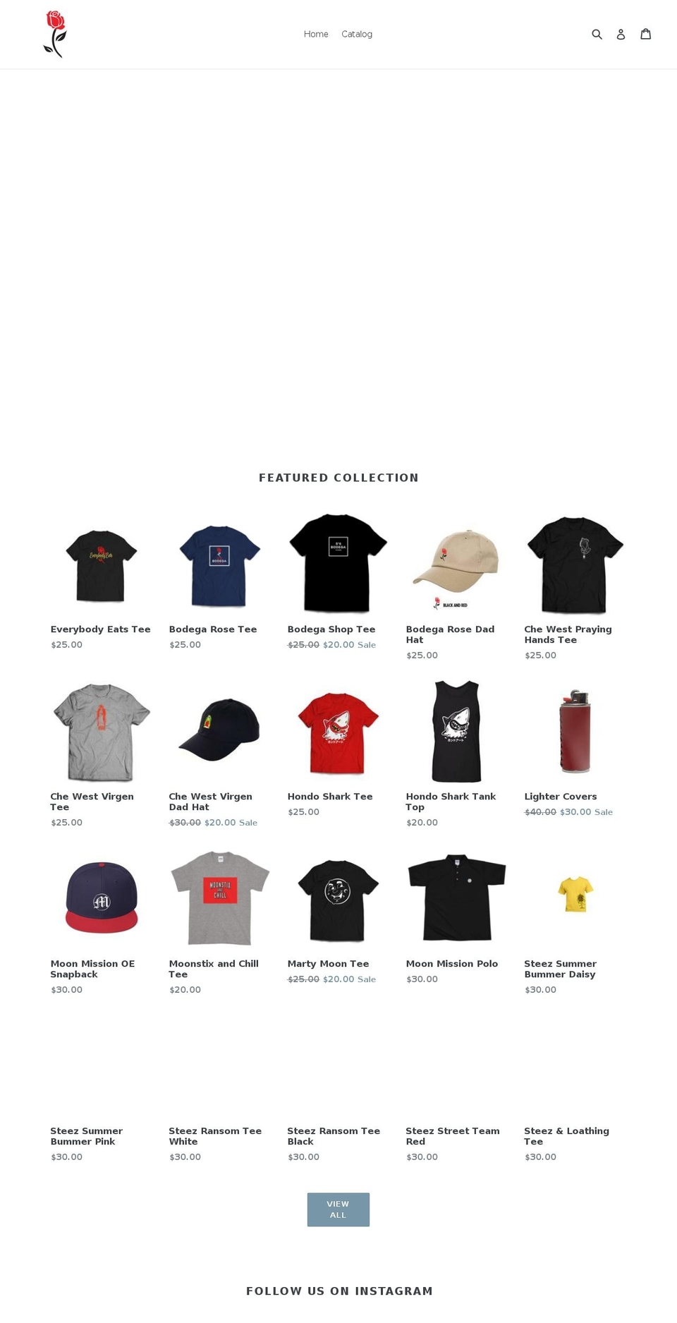 onamoonmission.com — Shopify storefront screenshot