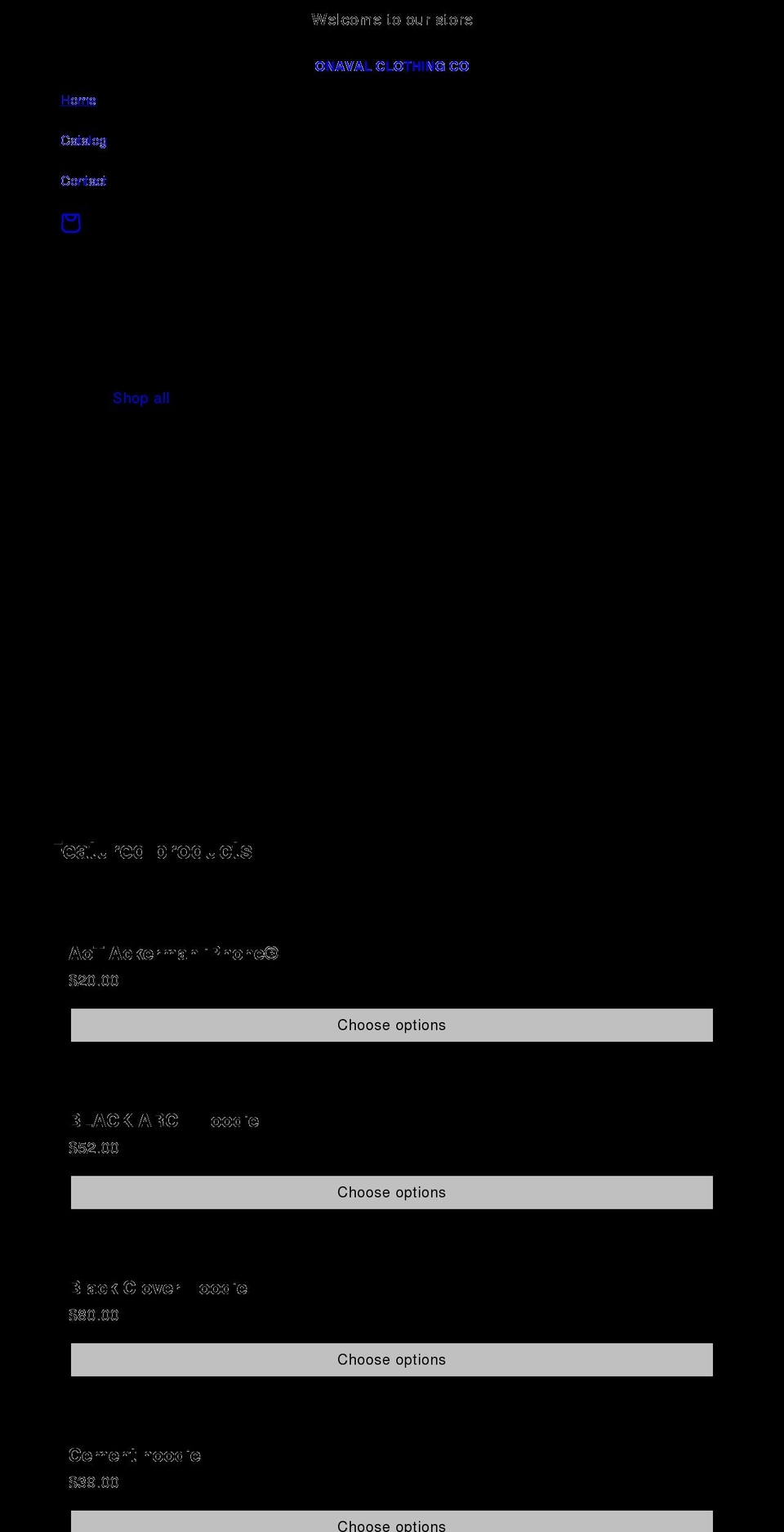 onaval.com shopify website screenshot