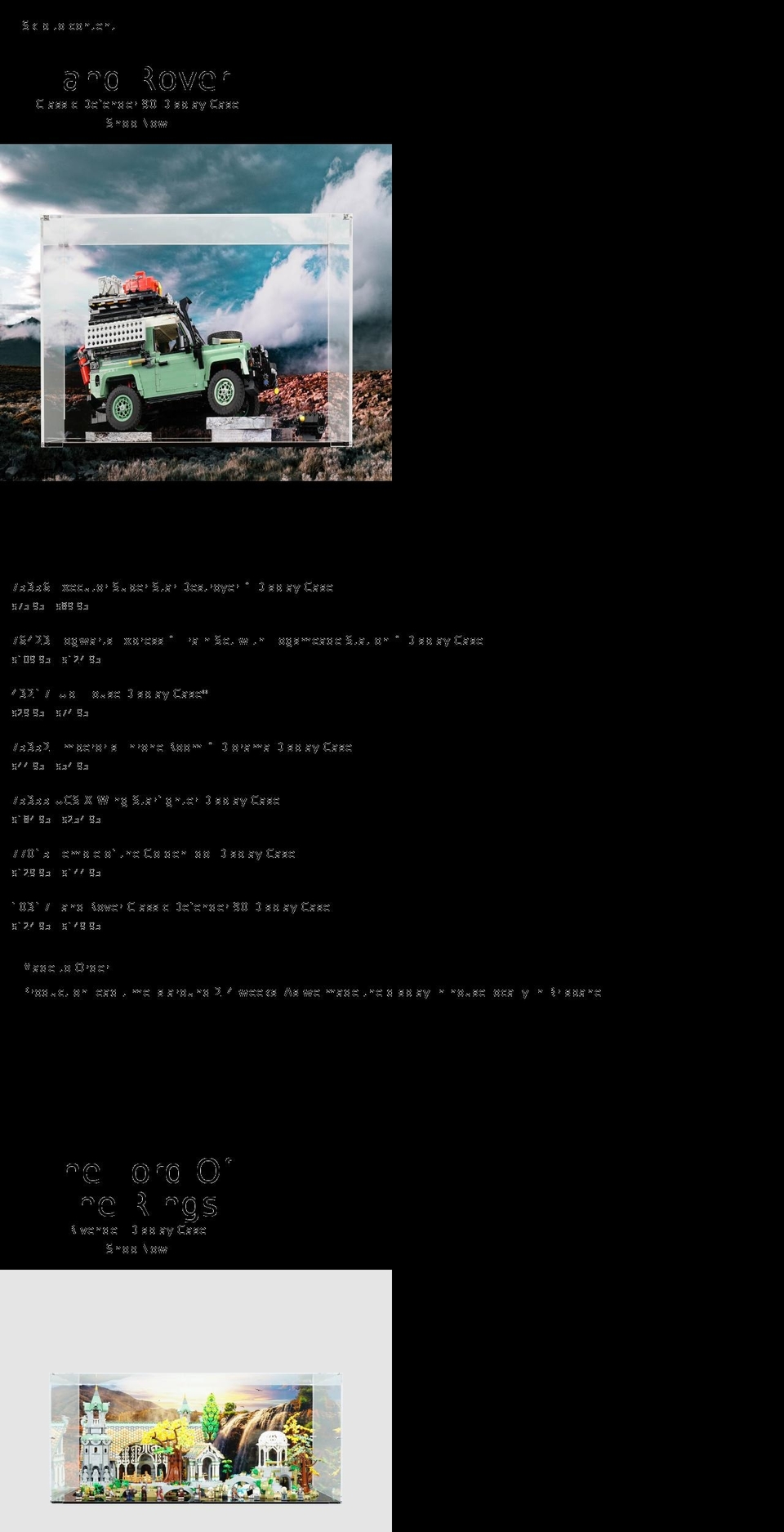 onbrick.com.au shopify website screenshot