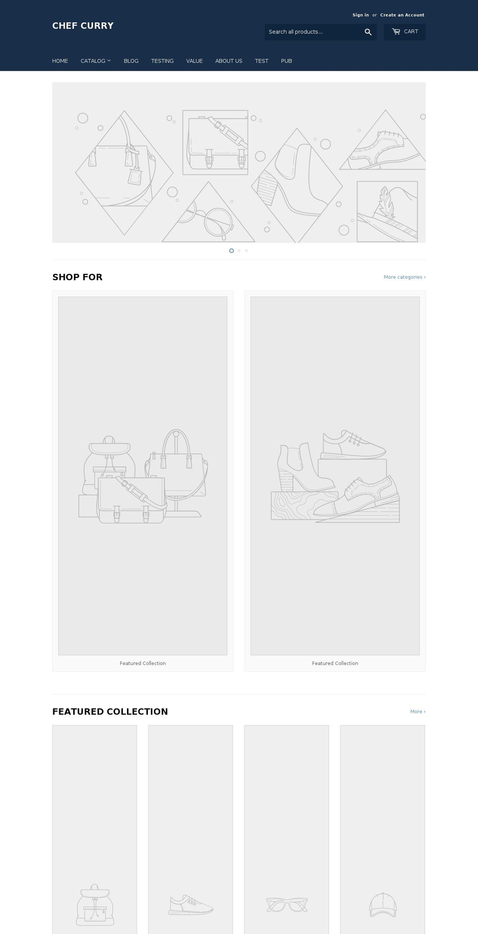 onceuponatest.com — Shopify storefront screenshot