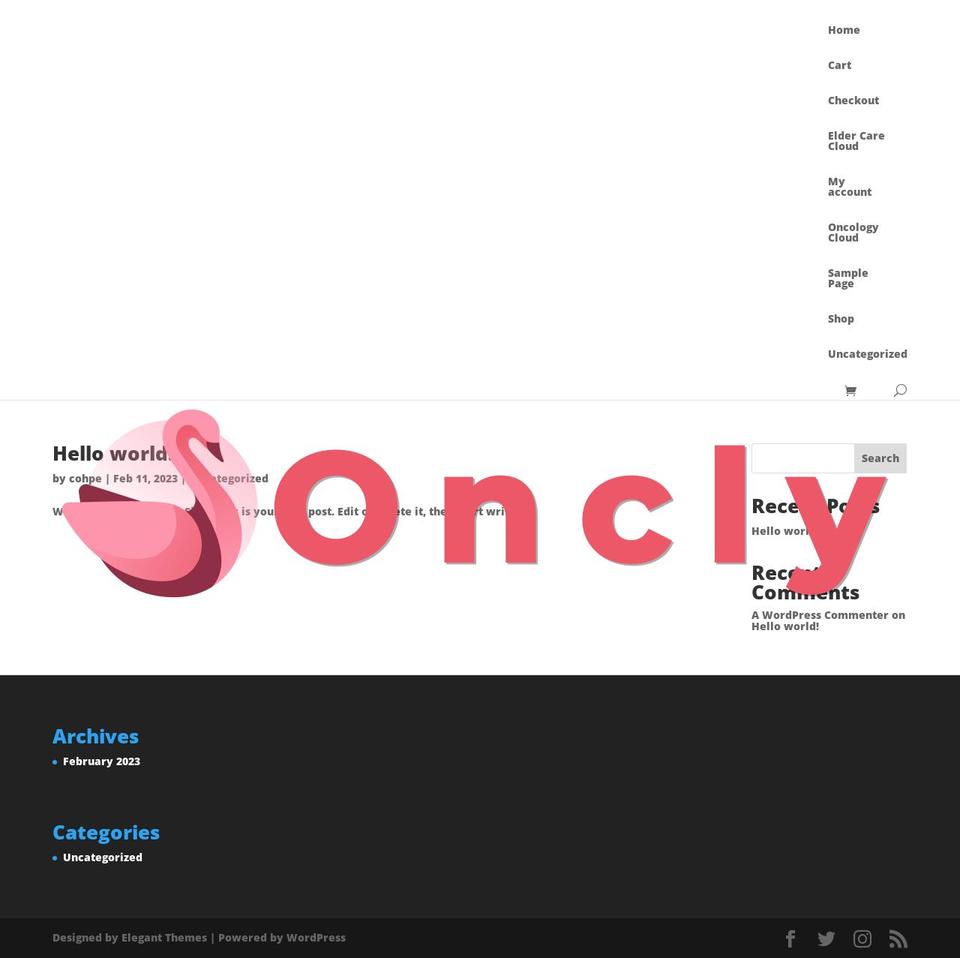oncly.com — Shopify storefront screenshot
