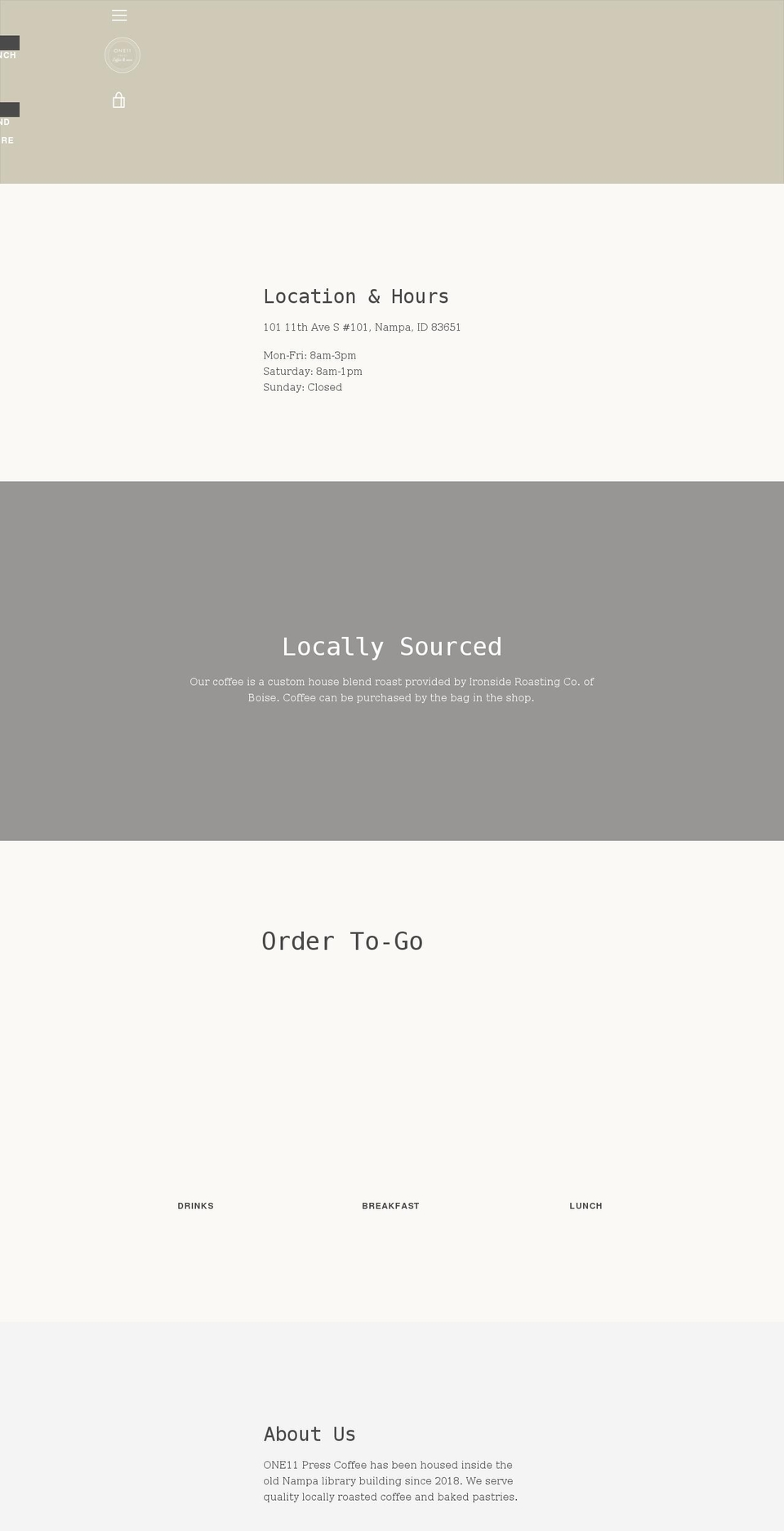 one11press.com shopify website screenshot