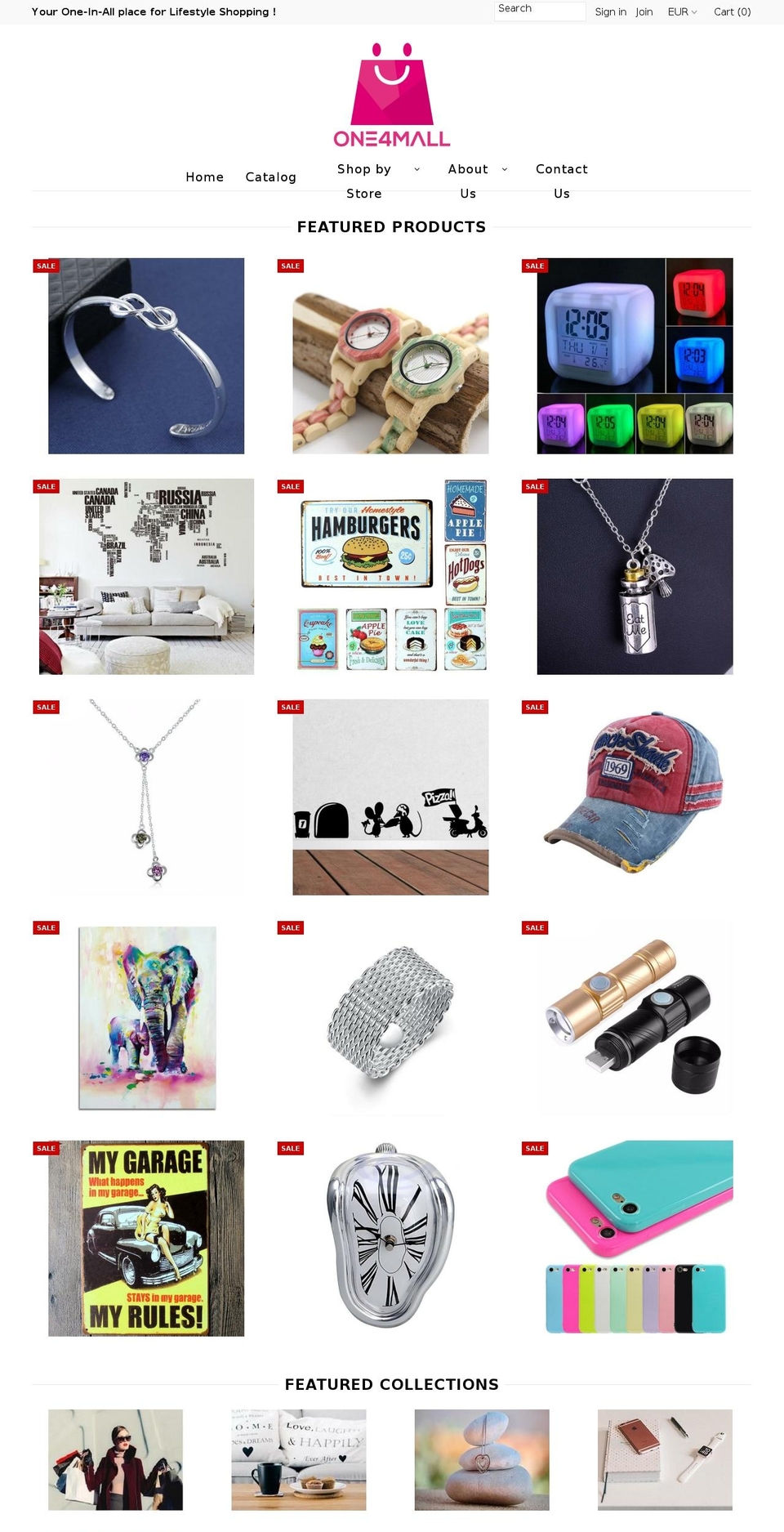 one4mall.com shopify website screenshot
