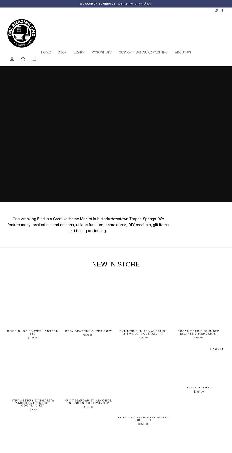 oneamazingfind.com shopify website screenshot
