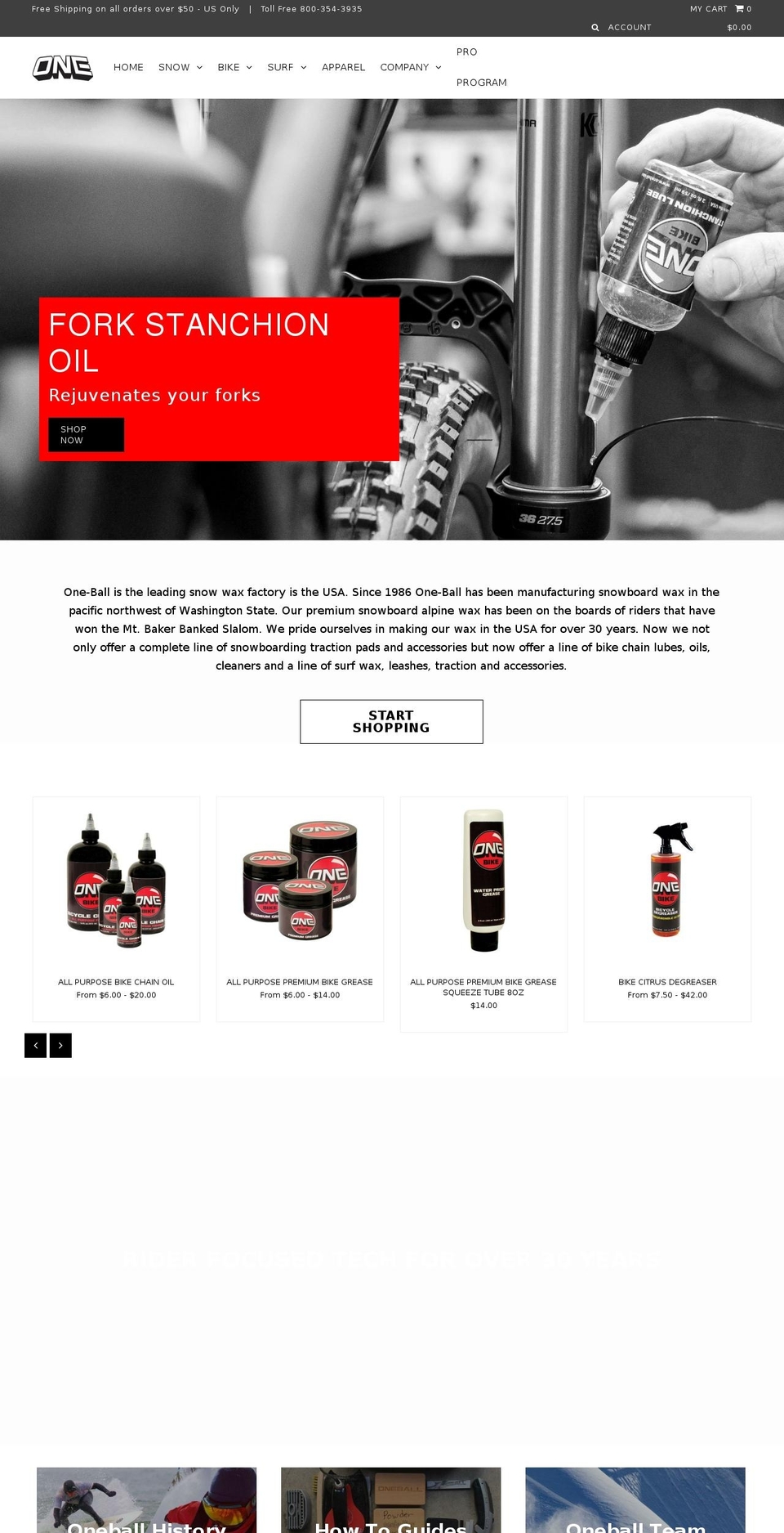 oneballjay.com — Shopify storefront screenshot