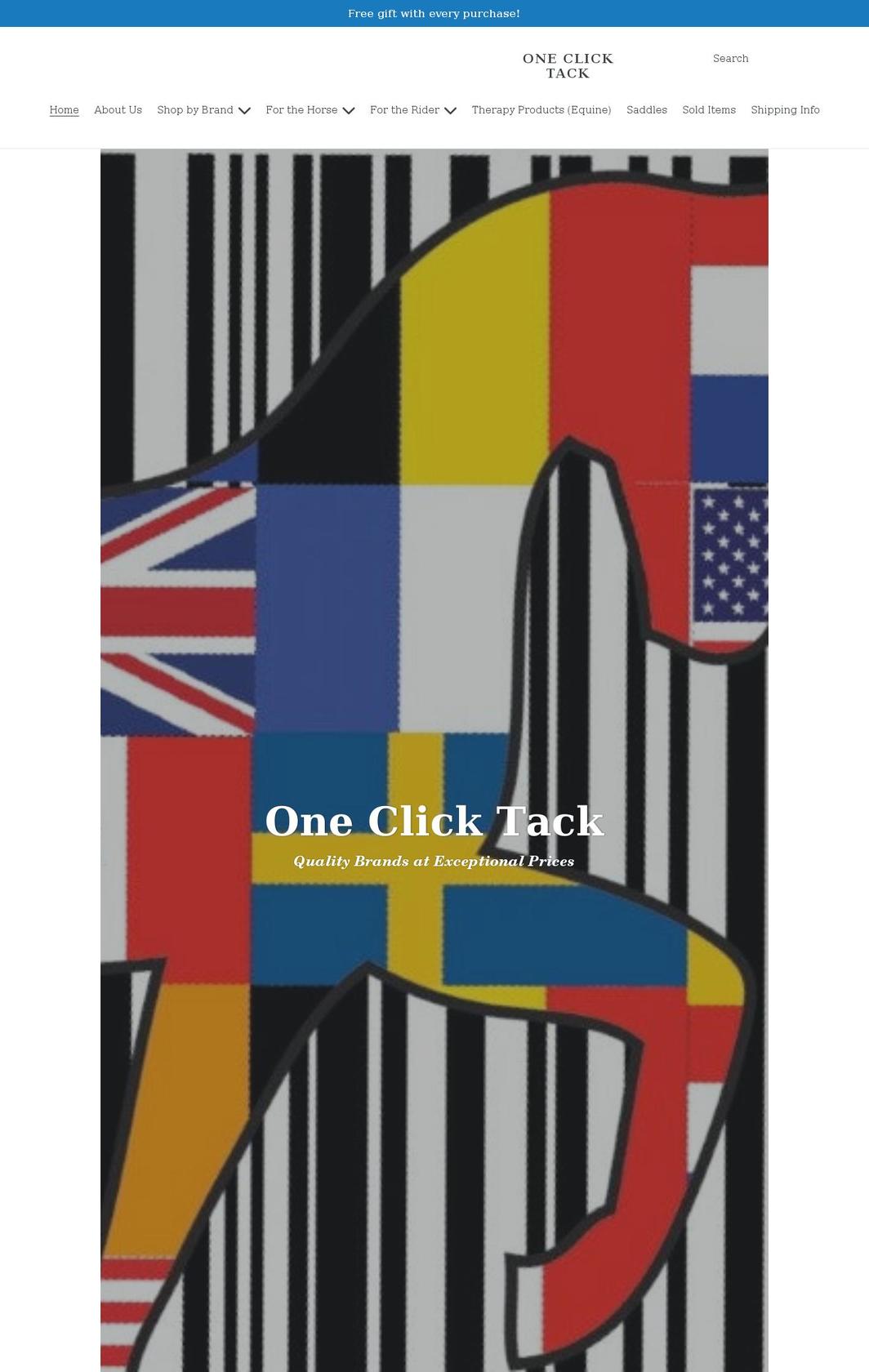 oneclicktack.com shopify website screenshot