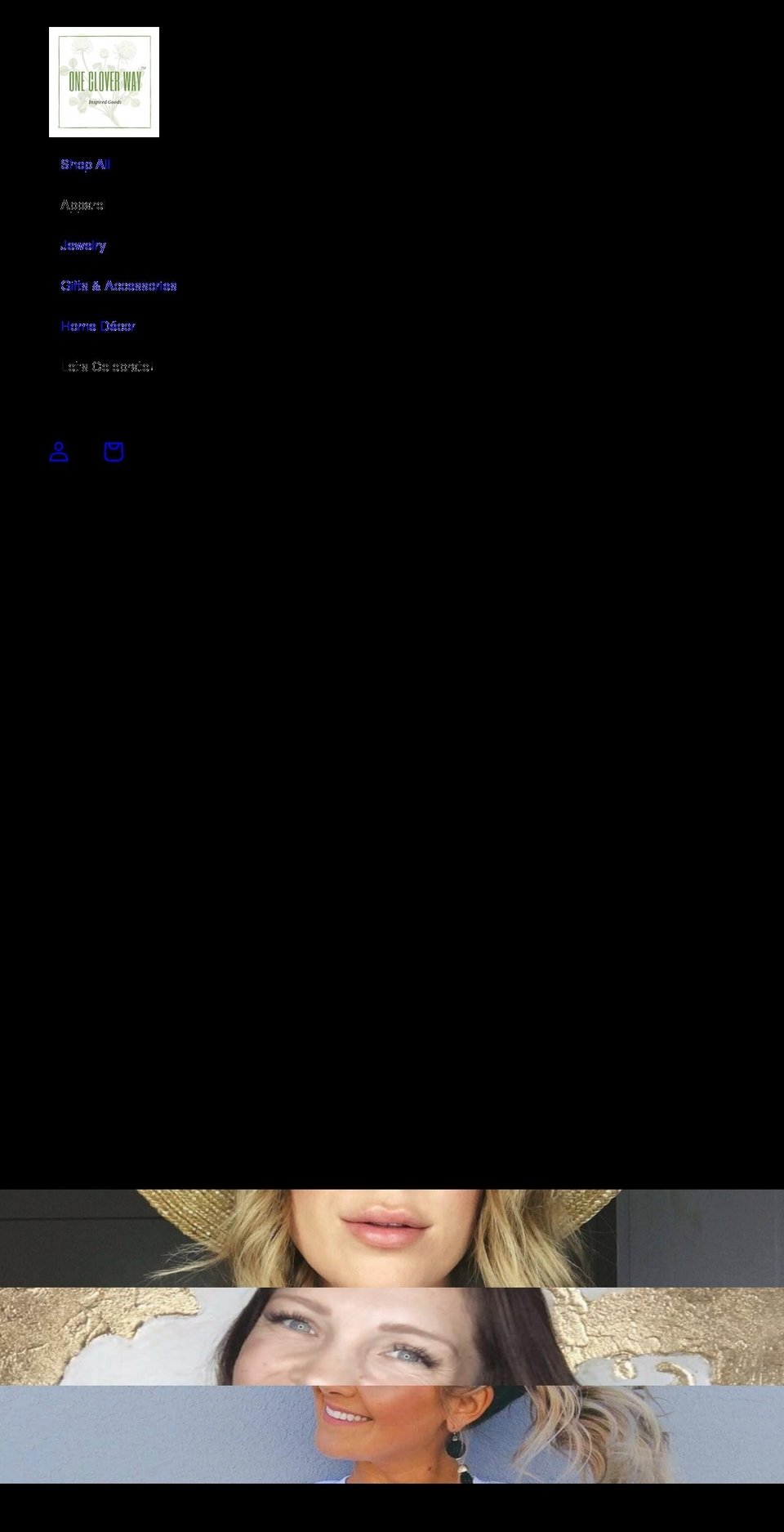 onecloverway.com shopify website screenshot