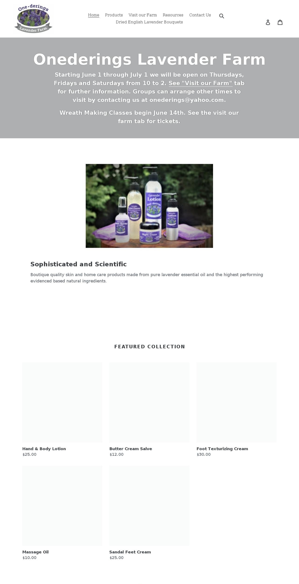 onederings.com shopify website screenshot