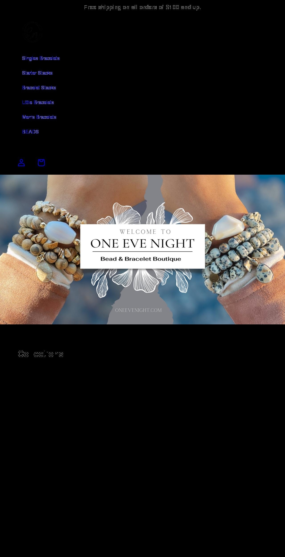 oneevenight.com shopify website screenshot