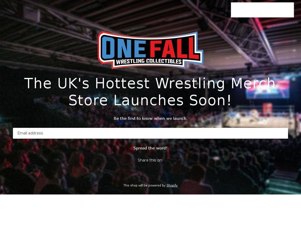 onefall.co.uk shopify website screenshot
