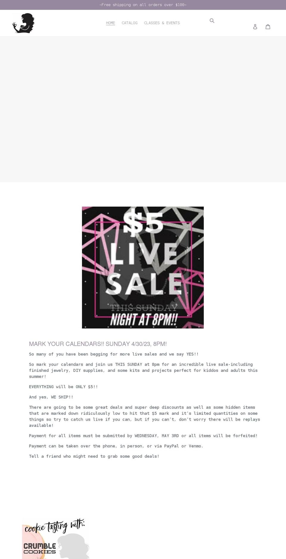 oneglancejewelry.com shopify website screenshot
