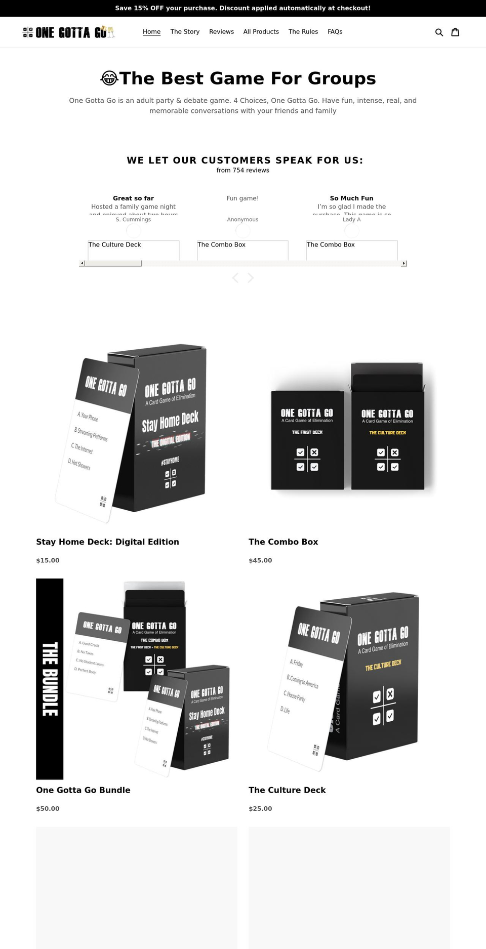 onegottago.com shopify website screenshot
